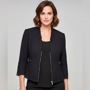 White House Black Market Classic Black Blazer